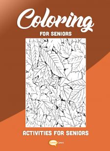 Coloring for Seniors - Autumn Leaves